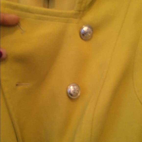 INC Jacket, mustard color, medium - Picture 3 of 6